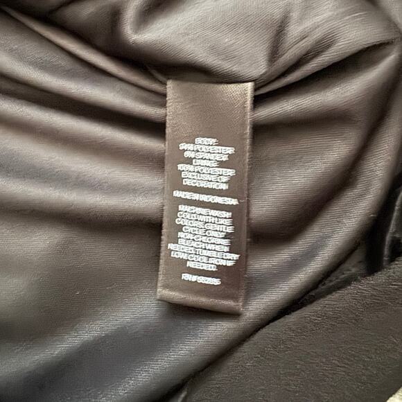 Express Black Mini Dress - Size Extra Small - Picture 7 of 8